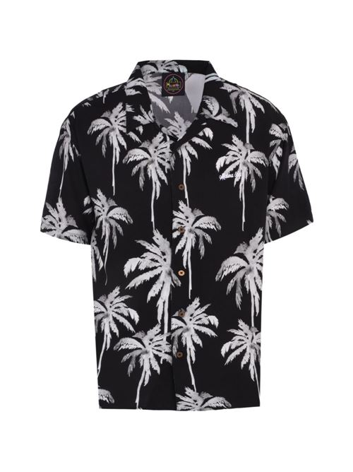 Camicia uomo manica corta con fantasia all-over MAUNA KEA | MKU142PT999